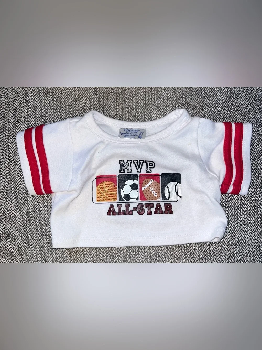 Build-A-Bear MVP All Star Shirt Athletic All Star Shirt tshirt